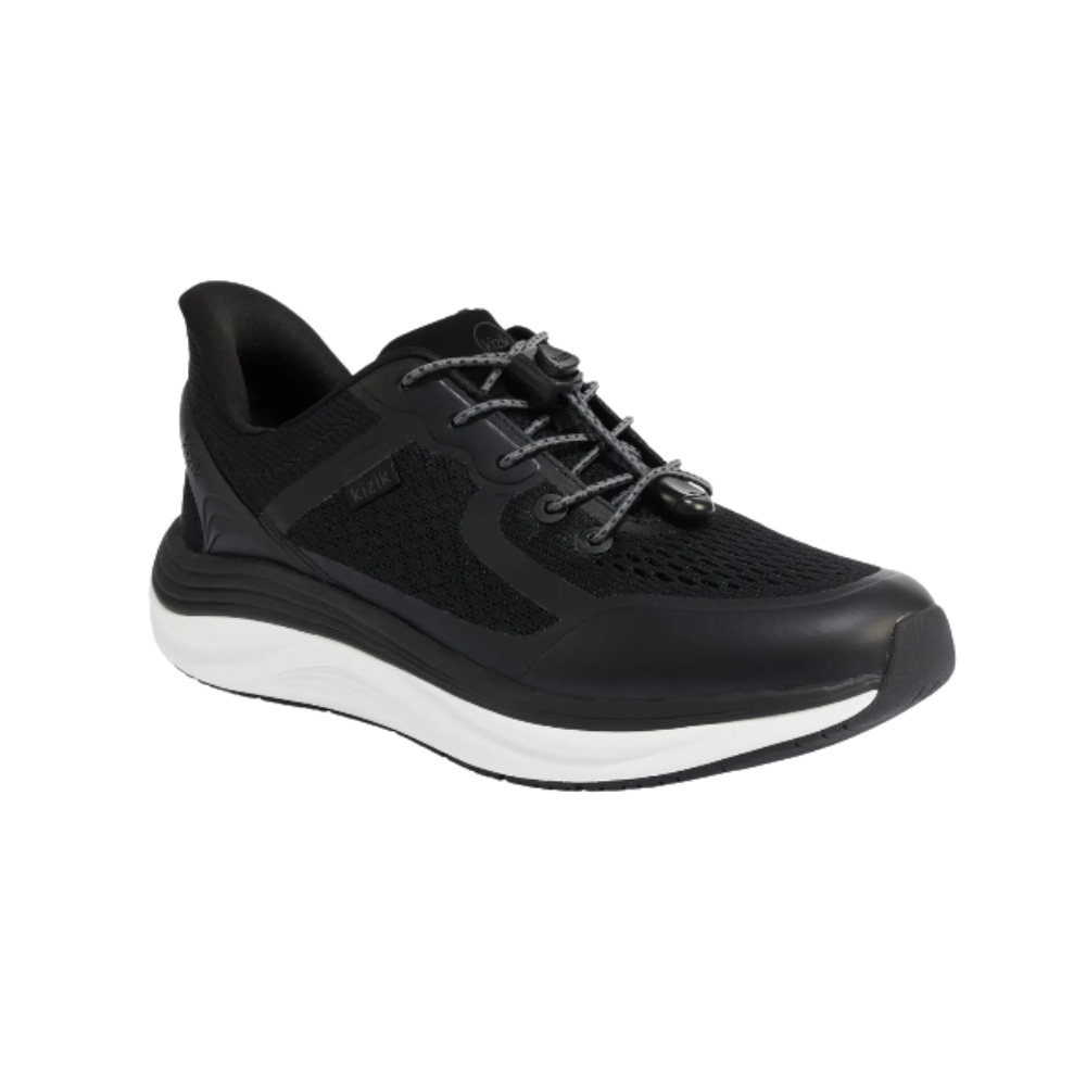 Kizik Men's London Hand's Free Lightweight Sneaker - Black