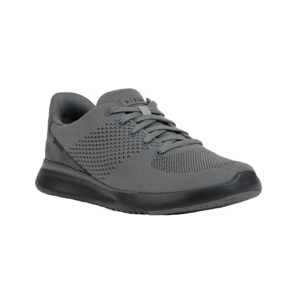 Kizik Lima Unisex Hands-Free Breathable Knit Sneakers – Graphite Gray