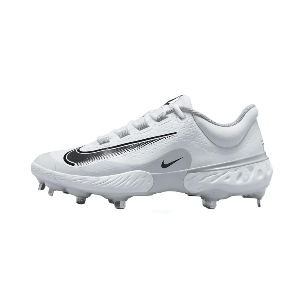 Nike Alpha Huarache Elite 4 Low - White/Black-Wolf Grey FD2745 100