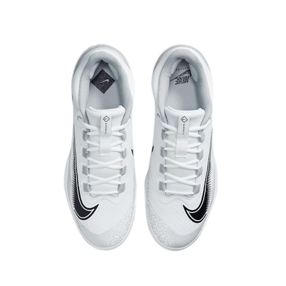 Nike Alpha Huarache Elite 4 Low - White/Black-Wolf Grey FD2745 100