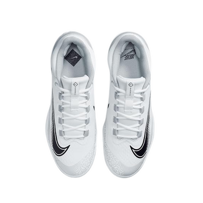 Nike Alpha Huarache Elite 4 Low - White/Black-Wolf Grey FD2745 100