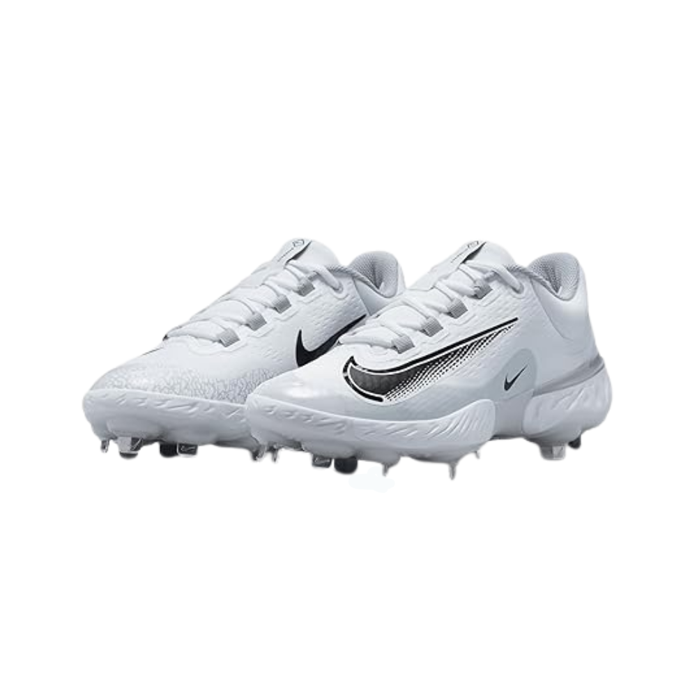 Nike Alpha Huarache Elite 4 Low - White/Black-Wolf Grey FD2745 100