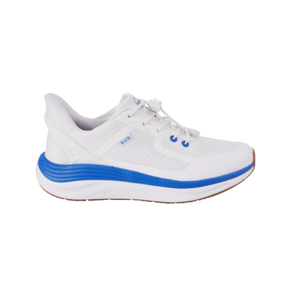Kizik Men's London Hands-Free Sneaker – Bright White / Supersonic