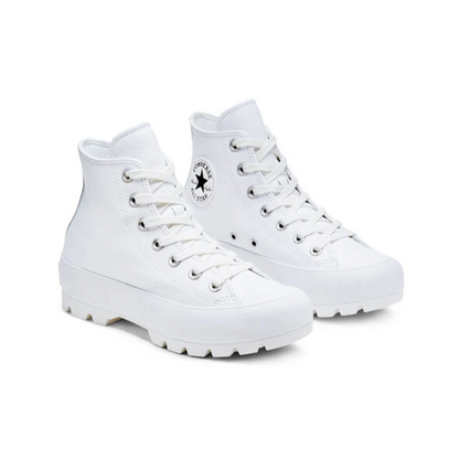 Converse Women’s Chuck Taylor All Star Lugged Winter Sneakers – White/Black