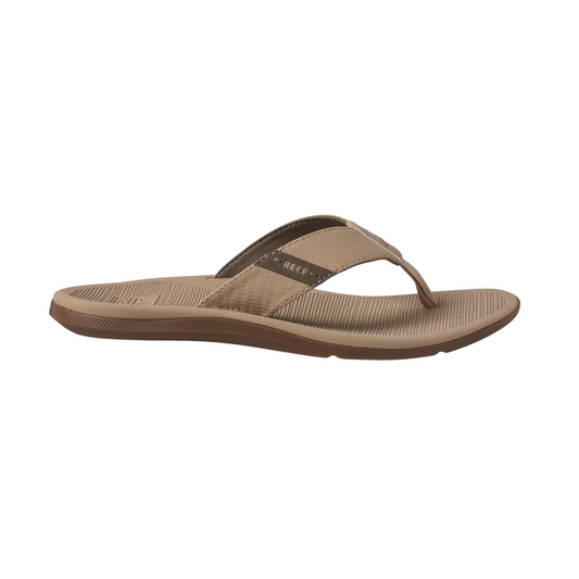 REEF Santa Ana Men's Flip Flop Sand - Water-Friendly, Arch Support, Cushioned Comfort, Non-Marking Outsole, Beach and Everyday Wear