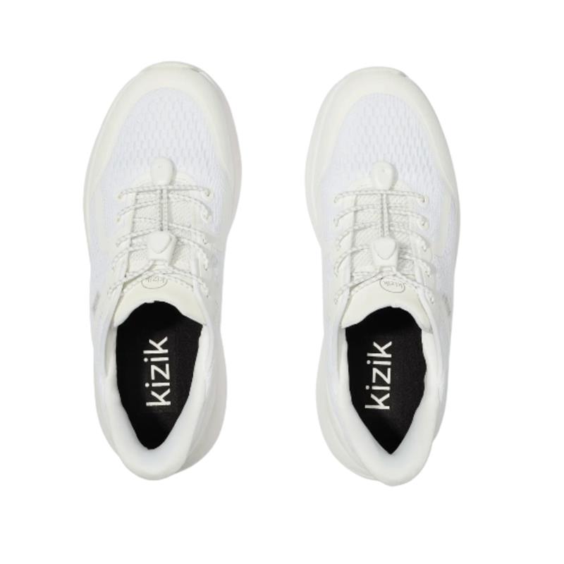 Kizik Women’s London Lightweight Hands-Free Sneaker – White
