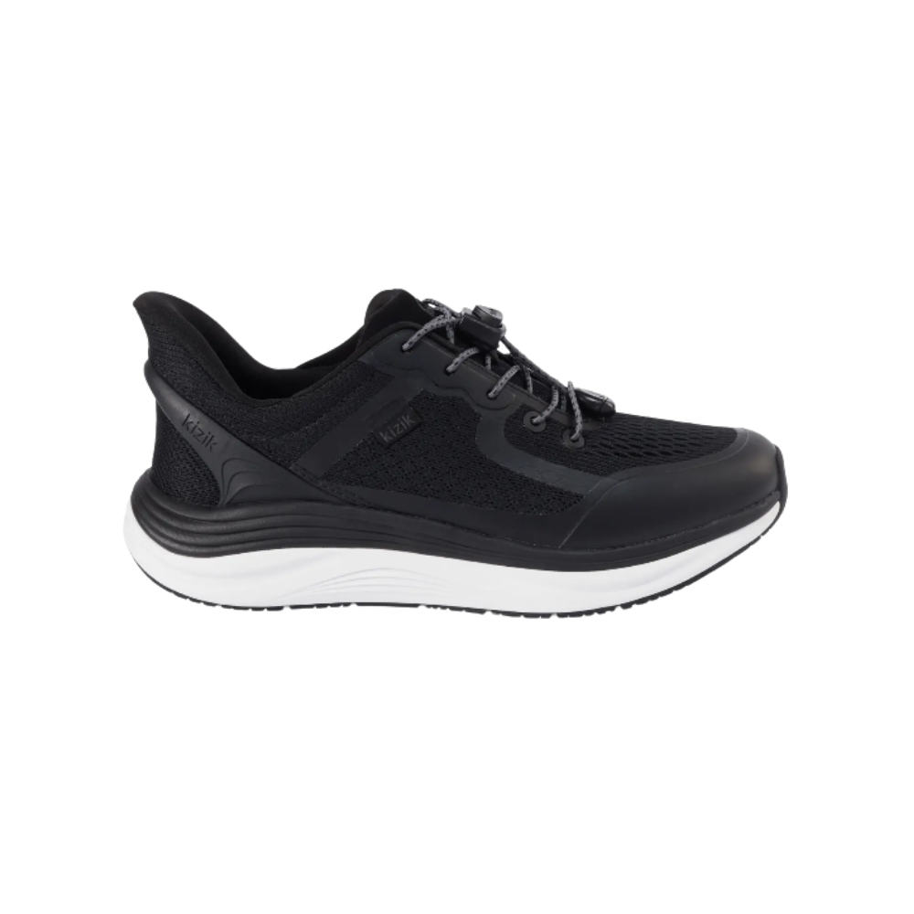 Kizik Women’s London Lightweight Hands-Free Sneaker – Black