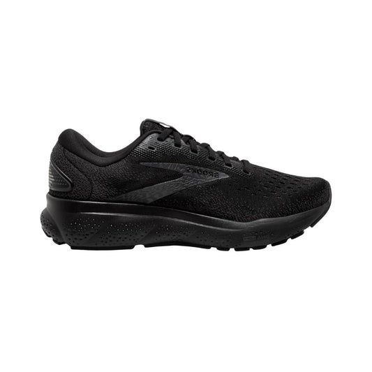 Brooks Men’s Ghost 16 Running Shoes Black/Ebony | Neutral Cushioned Road Trainers Lightweight Comfort