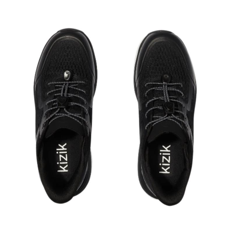 Kizik Women’s London Lightweight Hands-Free Sneaker – Black