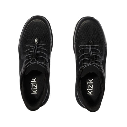 Kizik Women’s London Lightweight Hands-Free Sneaker – Black