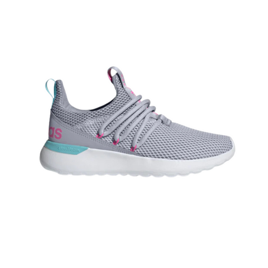 Adidas Lite Racer Adapt 3.0 Kids’ Slip‑On Sneaker Grey/Multicolor - FY7206 | Sock Fit, Cloudfoam, Elastic Laces