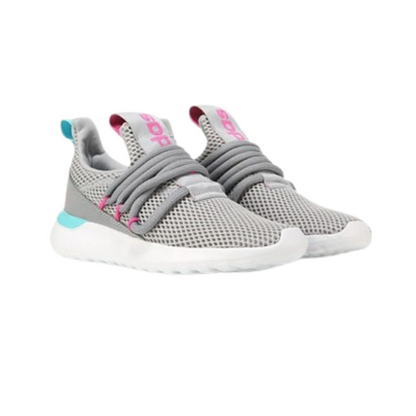 Adidas Lite Racer Adapt 3.0 Kids’ Slip‑On Sneaker Grey/Multicolor - FY7206 | Sock Fit, Cloudfoam, Elastic Laces