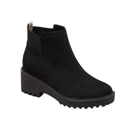 Universal Thread Women's Taci Pull-On Chelsea Memory Foam Ankle Boots  Black Sz 7