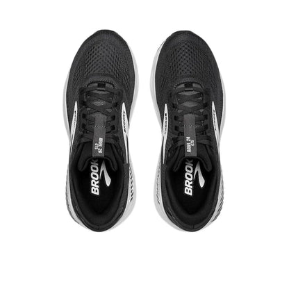 Brooks Women’s Ariel GTS 24 Ebony/Black/White – Maximum Support Running and Walking Shoe for Overpronation, Stability & Comfort
