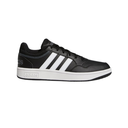 Adidas Hoops 3.0 Low – Basketball-Inspired Sneaker Black/White GY5432