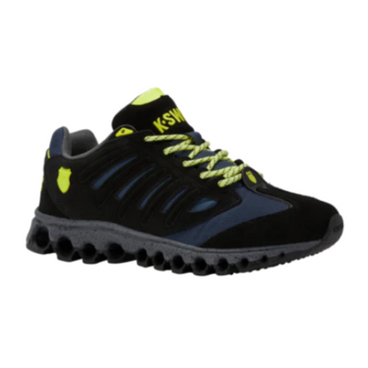 K-Swiss Men's Tubes Pharo Black Moonlit Ocean Tennis Yellow Shoes