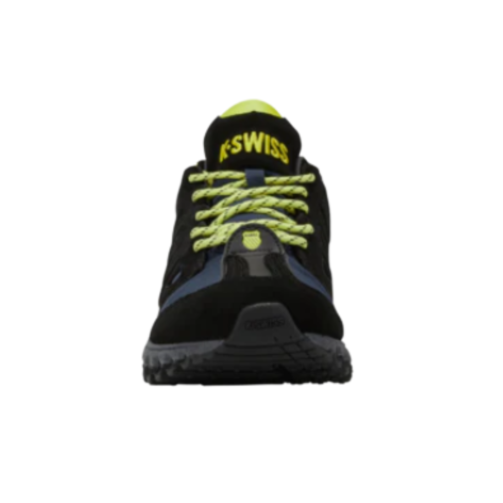 K-Swiss Men's Tubes Pharo Black Moonlit Ocean Tennis Yellow Shoes