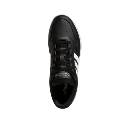 Adidas Hoops 3.0 Low – Basketball-Inspired Sneaker Black/White GY5432