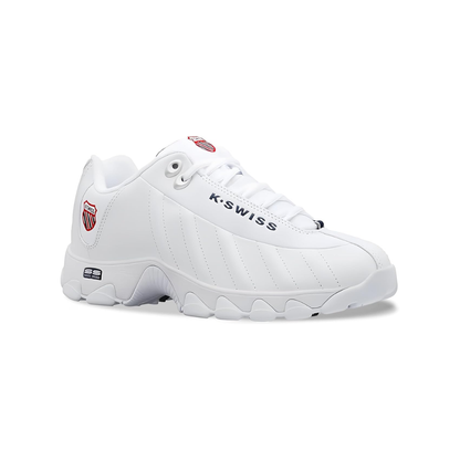 K-Swiss ST329 CMF Men's Leather Sneakers Navy/White/Red