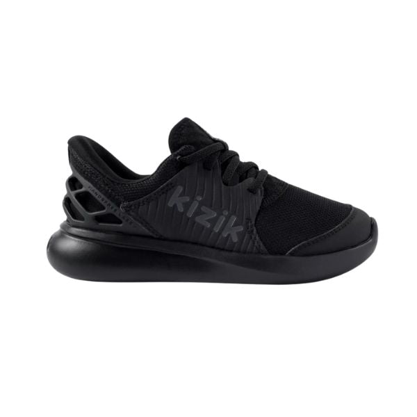 Kizik Kids’ Anaheim  Slip-On Sneakers Hands-Free  No-Tie - Black
