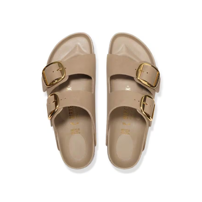 Birkenstock Arizona Big Buckle Oiled Leather Sandals – Tobacco Brown N