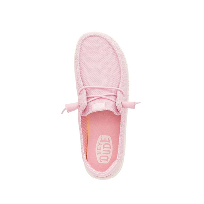 Hey Dude Wendy Stretch Sox Rosette Women’s Shoes, Slip-on Loafers