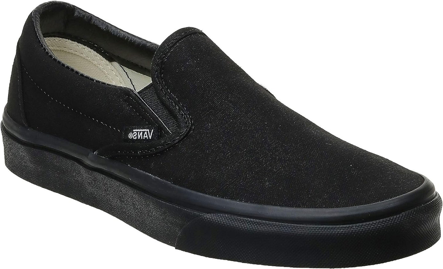 Vans Classic Skate Slip On Shoes, Black