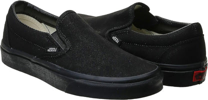 Vans Classic Skate Slip On Shoes, Black