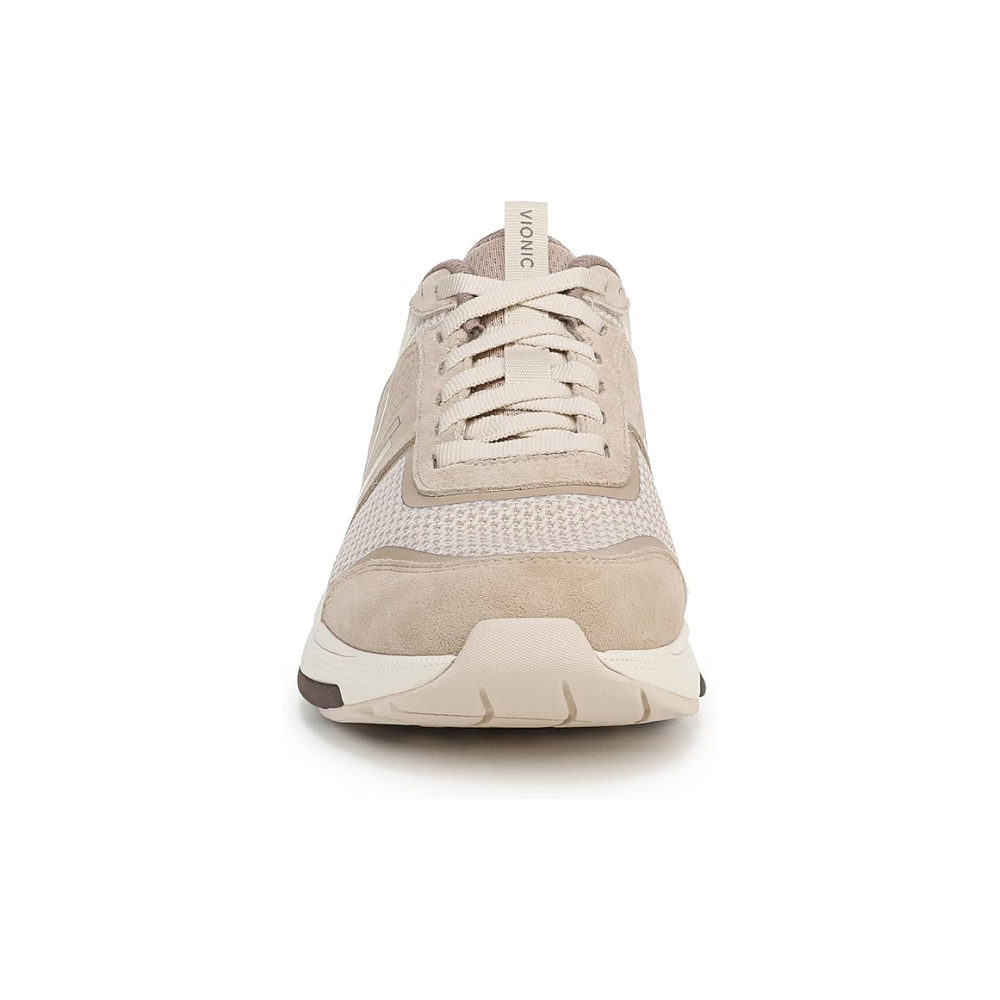 Vionic Women’s Walk Strider Knit Performance Walking Sneaker - Beige