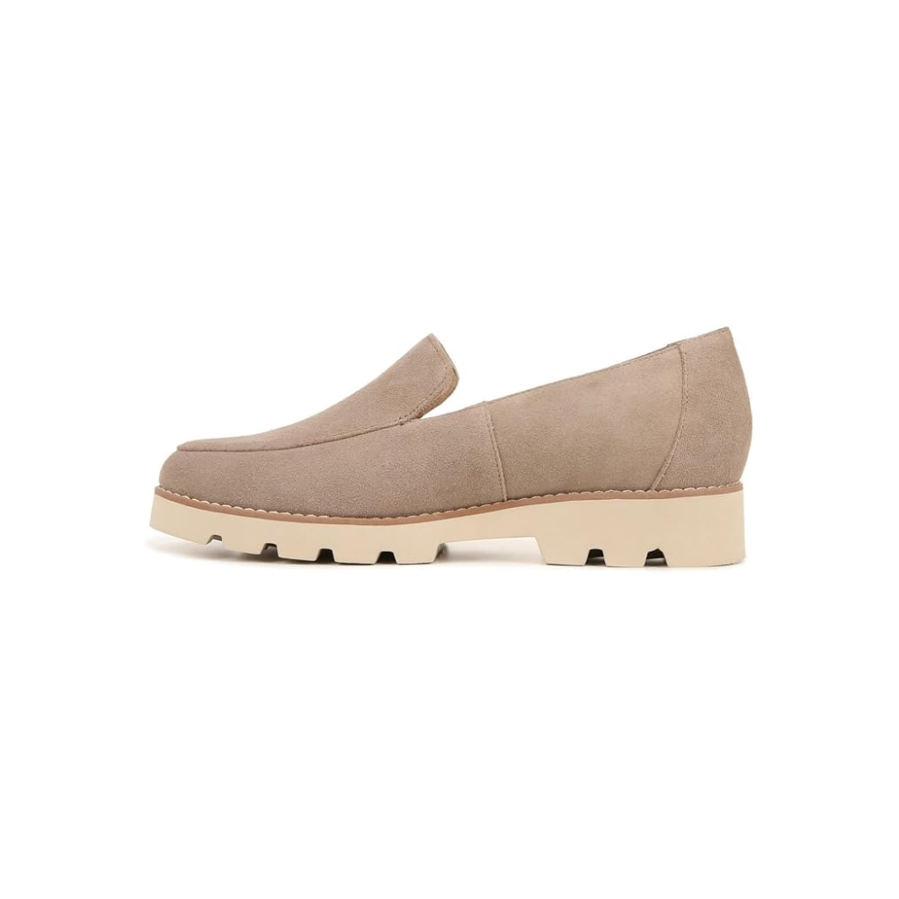 Vionic Women’s Kensley Slip‑On Suede Loafers Casual Shoes - Taupe