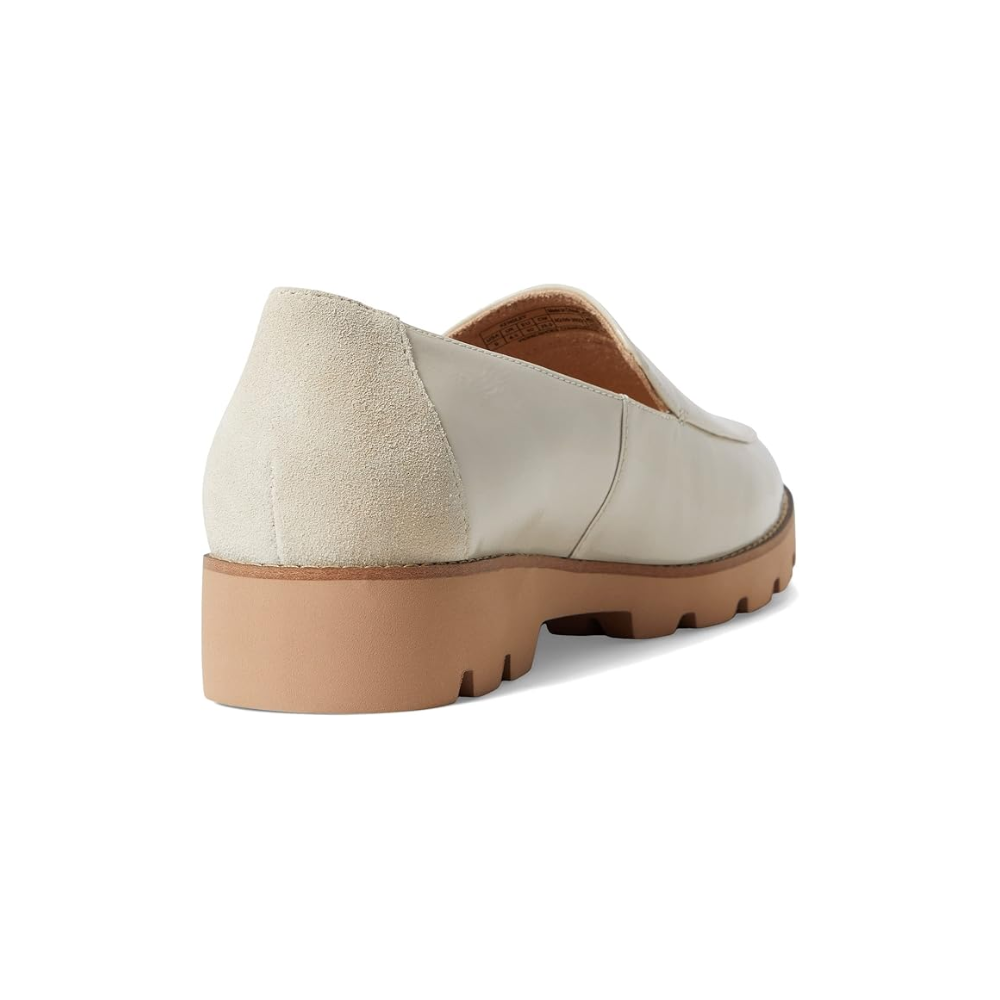 Vionic Kensley Women's Patent Loafers Cream Slip-On Shoes Size 9.5 W