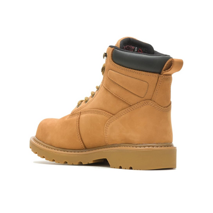 Wolverine Men's Floorhand 6" Waterproof Leather Work Boot - Wheat W220014