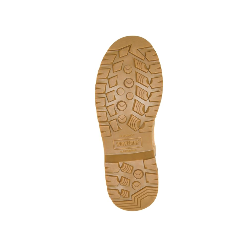 Wolverine Men's Floorhand 6" Waterproof Leather Work Boot - Wheat W220014