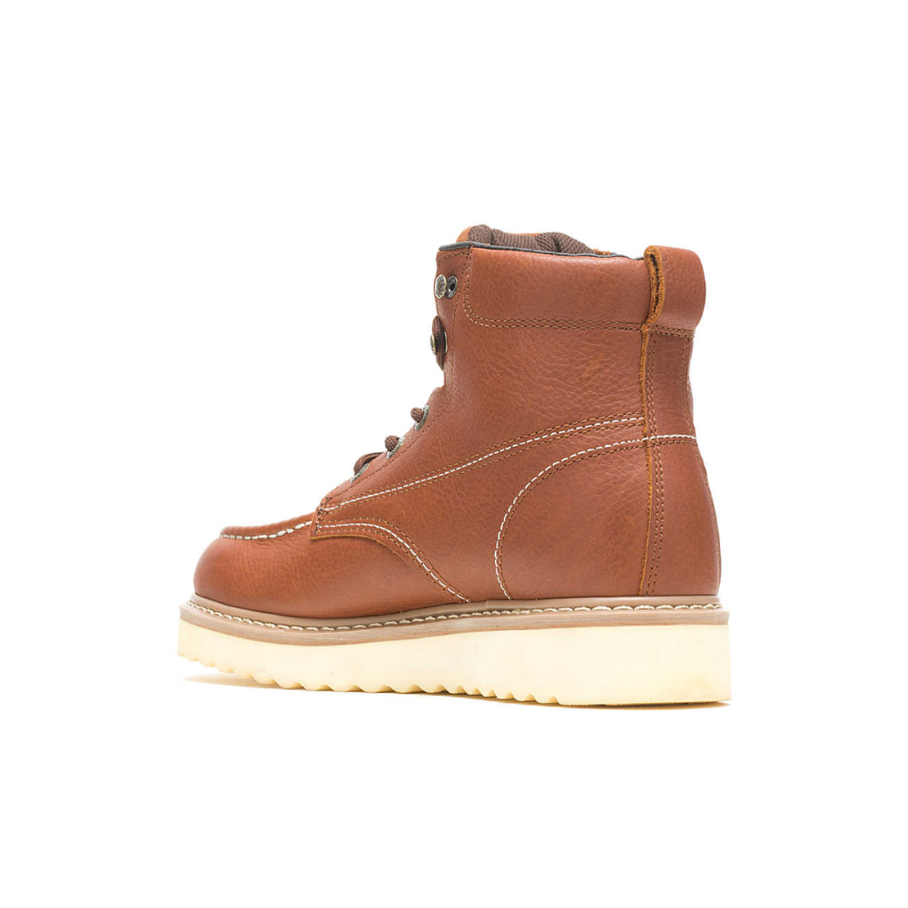 Wolverine Men's Steel Toe Moc Toe 6" Work Boot Wedge - Honey W08289