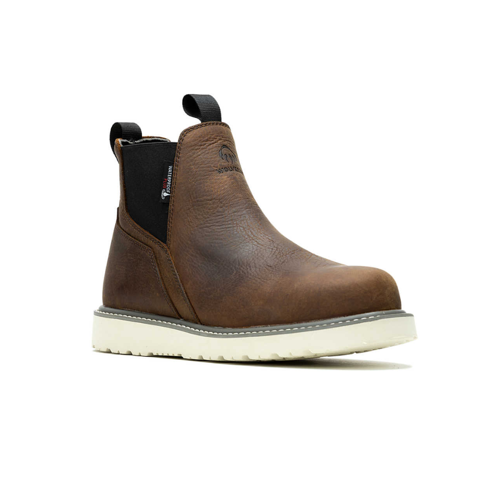 Wolverine Trade Wedge Soft Toe Romeo Work Boot Sudan Brown - W230040