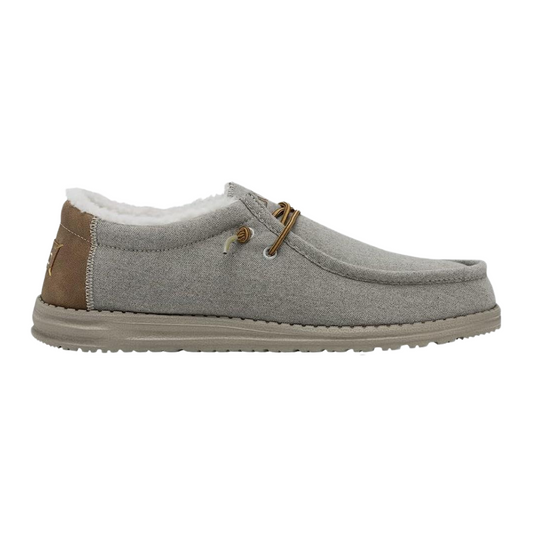 Hey Dude Wally Herringbone Grey 110063133