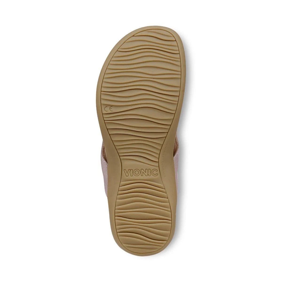 Vionic Women's Bella Toe Post Sandals Magnolia Leather Sandals
