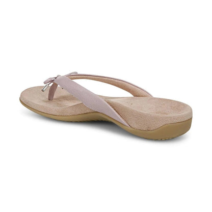 Vionic Women's Bella Toe Post Sandals Magnolia Leather Sandals