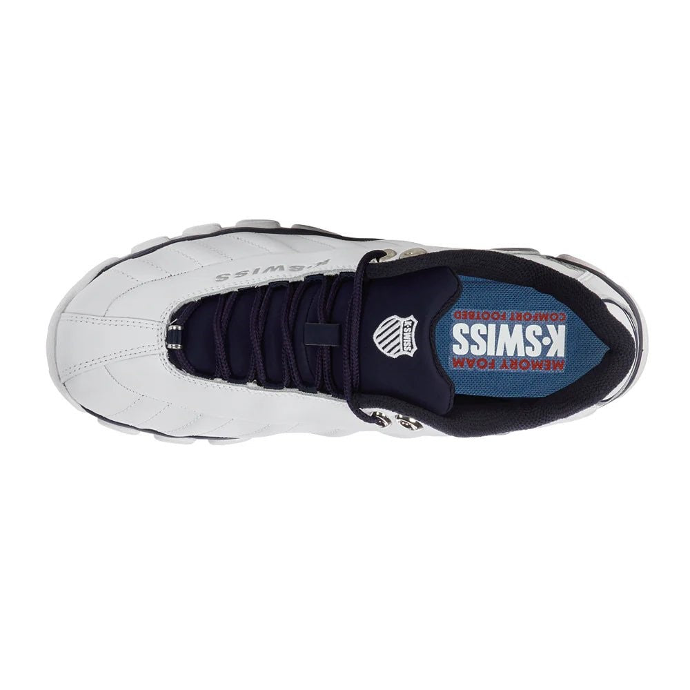 K-Swiss Men's ST329 CMF White/Peacoat/White, 03426-969-M Sneaker