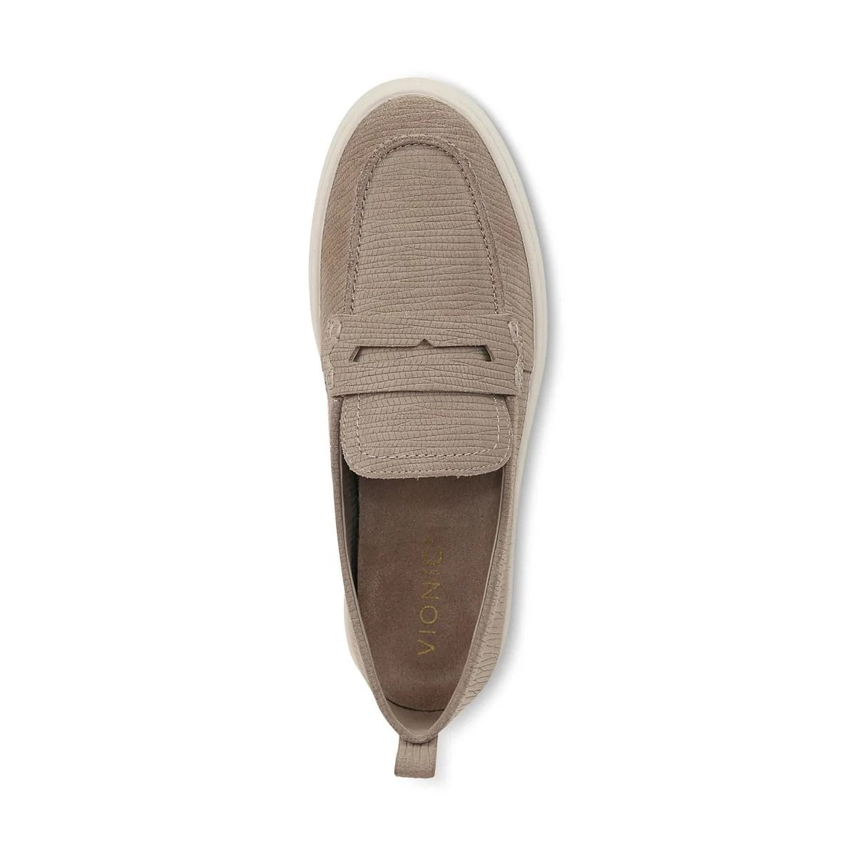 Vionic Women's Uptown Loafer Cobblestone Suede Shoes