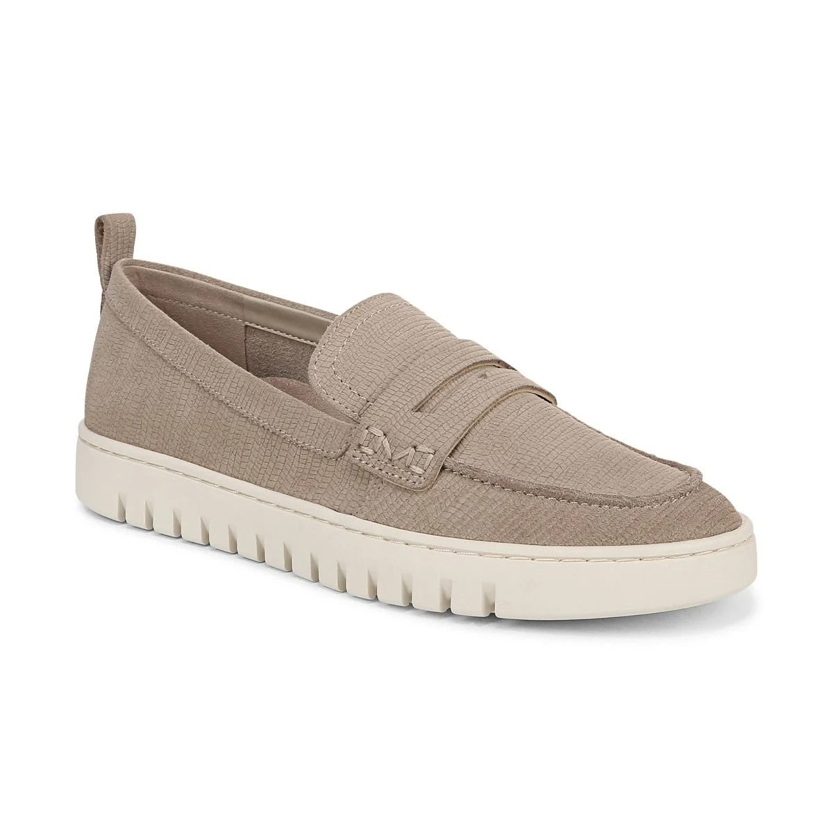 Vionic Women's Uptown Loafer Cobblestone Suede Shoes