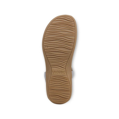Vionic Brea Toe Post Slingback Sandal Blue Mist I9863L5404