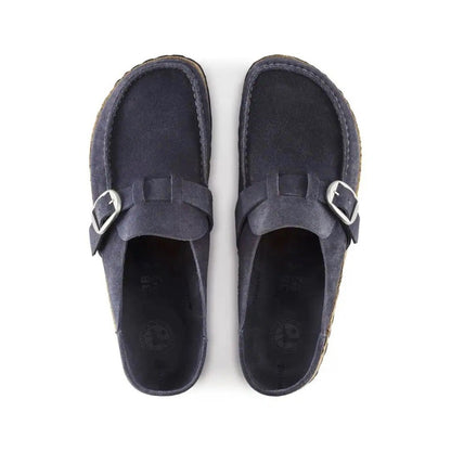 Birkenstock Buckley Suede Leather Navy Unisex Sandal