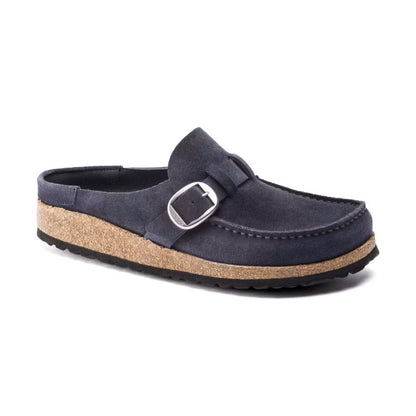 Birkenstock Buckley Suede Leather Navy Unisex Sandal