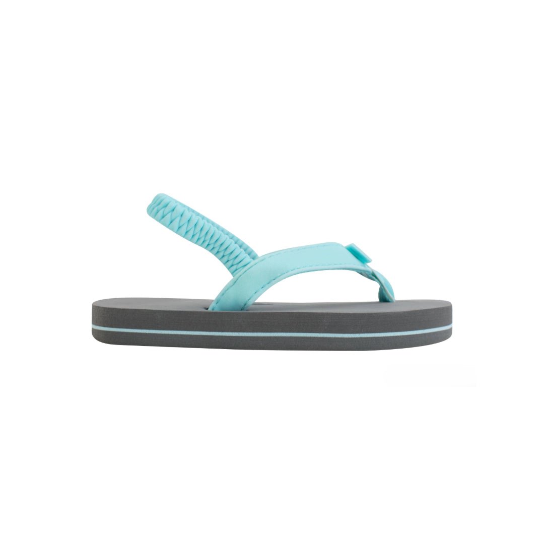 Rainbow Sandals Kid's Toddler - Grombow Aqua Blue Flipflop