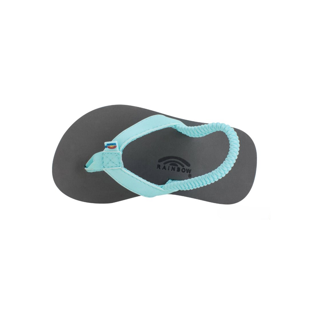 Rainbow Sandals Kid's Toddler - Grombow Aqua Blue Flipflop