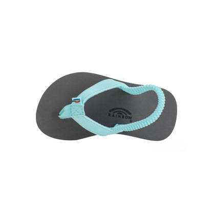 Rainbow Sandals Kid's Toddler - Grombow Aqua Blue Flipflop