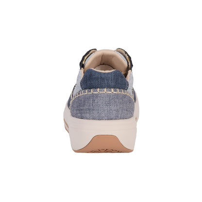Drew Julep Womens Orthotic Sneaker Denim Combo 10840-37 Rocker Bottom