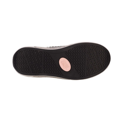 Drew Julep Womens Orthotic Sneaker Black Wide Walking Comfort Shoe