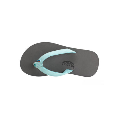Rainbow Sandals Kid's Toddler - Grombow Aqua Blue Flipflop